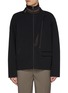 首图 - 点击放大 - KOLOR - High Neck Zip Up Wool Jacket