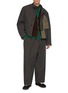 模特儿示范图 - 点击放大 - KOLOR - Inside Out Panel Back Strap Wool Blend Jacket