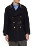 首图 - 点击放大 - KOLOR - Double Breasted Wool Blend Coat Jacket