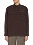 首图 - 点击放大 - KOLOR - Ribbon Embellished Pocket Shirt