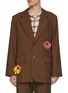 首图 - 点击放大 - SONG FOR THE MUTE - Chabmere  Floral Square Gabardine Blazer