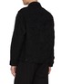 背面 - 点击放大 - SONG FOR THE MUTE - Antique Straw Embroidered Worker Jacket