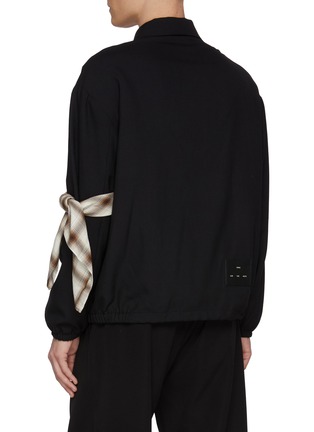 背面 - 点击放大 - SONG FOR THE MUTE - Bandana Cotton Gabrdine Coach Jacket