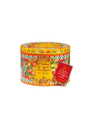首图 –点击放大 - MERCATO GOURMET BY GIANDO - x Dolce&Gabbana Fiasconaro Sicilian Lemon & Orange And Mandarin Puree & Saffron Panettone
