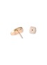 细节 - 点击放大 - VHERNIER - Endless Yellow Gold White Gold Stud Earrings