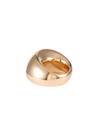 模特儿示范图 - 点击放大 - VHERNIER - Pirouette 18K Rose Gold Ring — EU 54