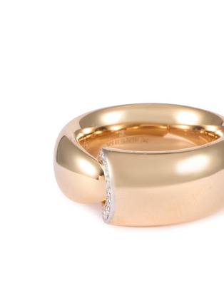 细节 - 点击放大 - VHERNIER - Calla The One 18K Rose Gold Diamond Ring — EU 53