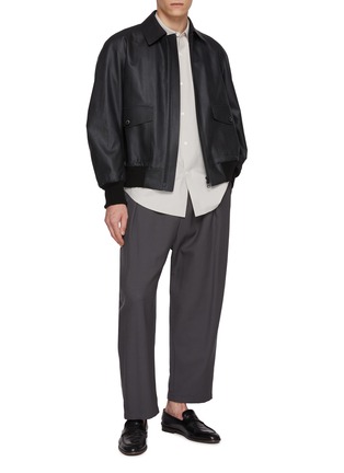 模特儿示范图 - 点击放大 - TECLOR - A-2 Flight Jacket