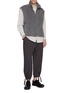 模特儿示范图 - 点击放大 - TECLOR - Button Up Vest
