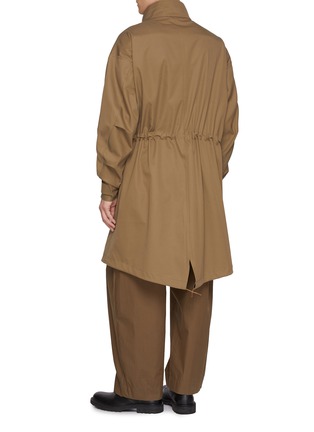 背面 - 点击放大 - TECLOR - High Neck Drawstring Waist Coat
