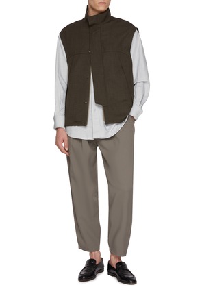 模特儿示范图 - 点击放大 - TECLOR - Monster Zip Up Vest