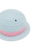 细节 –点击放大 - LANE CRAWFORD - Stanley Cup Accessory Panama Hat — Blue/Pink