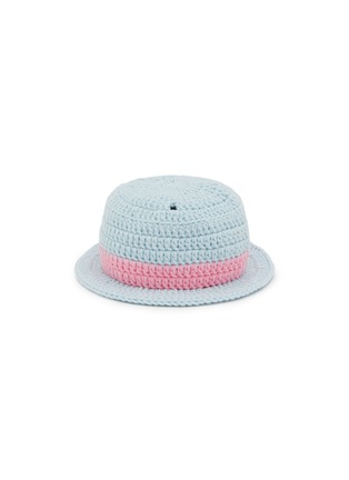 首图 –点击放大 - LANE CRAWFORD - Stanley Cup Accessory Panama Hat — Blue/Pink