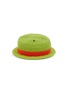 首图 –点击放大 - LANE CRAWFORD - Stanley Cup Accessory Panama Hat — Green/Orange