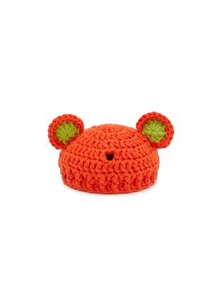 首图 –点击放大 - LANE CRAWFORD - Stanley Cup Accessory Bear Hat — Orange/Green