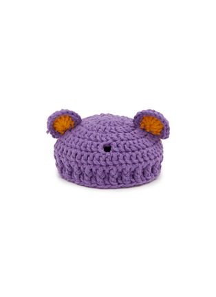 首图 –点击放大 - LANE CRAWFORD - Stanley Cup Accessory Bear Hat — Purple/Orange