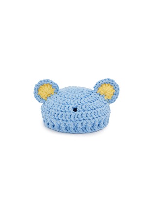 首图 –点击放大 - LANE CRAWFORD - Stanley Cup Accessory Bear Hat — Light Blue/Yellow