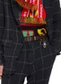 模特儿示范图 - 点击放大 - COMME DES GARÇONS HOMME - Square Buckle Oil Smooth Leather Belt