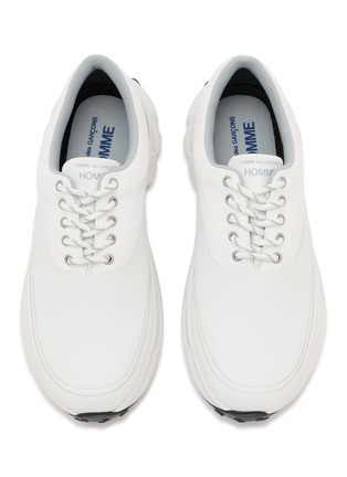 细节 - 点击放大 - COMME DES GARÇONS HOMME - Low Top Synthetic Leather Men's Sneakers