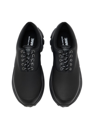 细节 - 点击放大 - COMME DES GARÇONS HOMME - Low Top Synthetic Leather Men's Sneakers