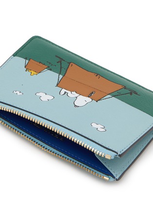 细节 - 点击放大 - ANYA HINDMARCH - X Peanuts Snoopy Zip Card Case