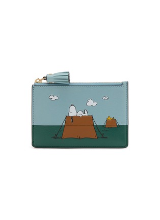 首图 - 点击放大 - ANYA HINDMARCH - X Peanuts Snoopy Zip Card Case