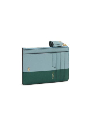 模特儿示范图 - 点击放大 - ANYA HINDMARCH - X Peanuts Snoopy Zip Card Case