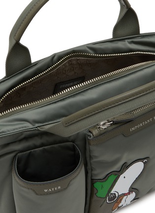 细节 - 点击放大 - ANYA HINDMARCH - X Peanuts Mini E/W Snoopy Tote
