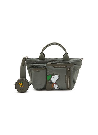 首图 - 点击放大 - ANYA HINDMARCH - X Peanuts Mini E/W Snoopy Tote