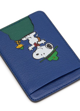 细节 - 点击放大 - ANYA HINDMARCH - X Peanuts Snoopy Magnetic Card Case