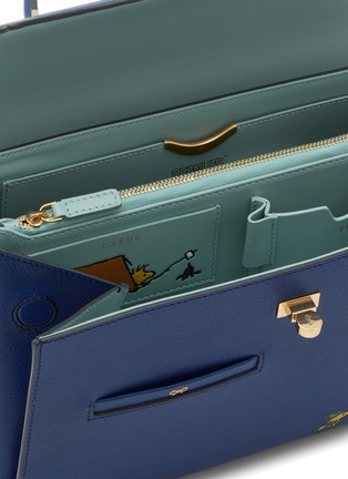 细节 - 点击放大 - ANYA HINDMARCH - X Peanuts Mortimer Snoopy Leather Bag
