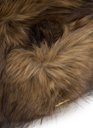 细节 - 点击放大 - SACAI - Faux Fur Handbag