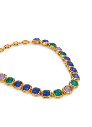 细节 - 点击放大 - GOOSSENS - Renaissance 24 Gold Plated Natural Crystal Necklace