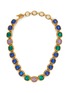 首图 - 点击放大 - GOOSSENS - Renaissance 24 Gold Plated Natural Crystal Necklace