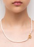 细节 - 点击放大 - BIJOU DE M - Petite Genderless 18K Gold Plated Sterling Silver Freshwater Pearl Necklace