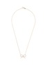 首图 - 点击放大 - BIJOU DE M - The Bow 18K Gold Diamond Necklace — Size L