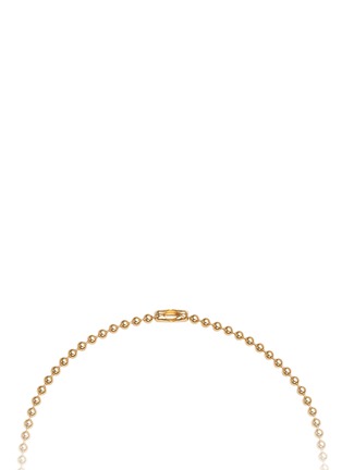 细节 - 点击放大 - BIJOU DE M - 18K Gold Plated Sterling Silver Ball Chain Necklace