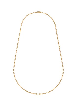 首图 - 点击放大 - BIJOU DE M - 18K Gold Plated Sterling Silver Ball Chain Necklace