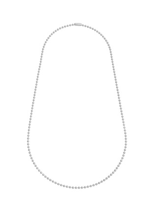 首图 - 点击放大 - BIJOU DE M - 18K White Gold Plated Sterling Silver Ball Chain Necklace