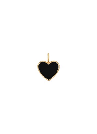 细节 - 点击放大 - BIJOU DE M - Valentine's 18K Gold Plated Brass Resin Pendant