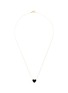 首图 - 点击放大 - BIJOU DE M - Reversible Heart 18K Gold Diamond Resin Necklace