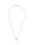 首图 - 点击放大 - BIJOU DE M - The Bow 18K Gold Diamond Necklace — Size S