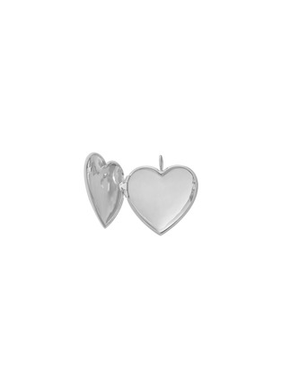 细节 - 点击放大 - BIJOU DE M - 18K White Gold Plated Sterling Silver Heart Locket