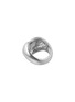 细节 - 点击放大 - BIJOU DE M - Plump Heart 18K White Gold Plated Sterling Silver Ring — JP 10