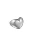 首图 - 点击放大 - BIJOU DE M - Plump Heart 18K White Gold Plated Sterling Silver Ring — JP 10