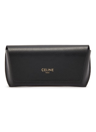 细节 - 点击放大 - CELINE - 3 DOTS 醋酸纤维方框太阳眼镜