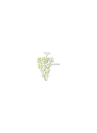 细节 - 点击放大 - BIJOU DE M - Chardonnay 18K White Gold Peridot Single Earring