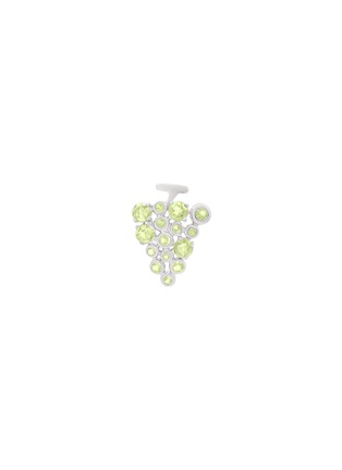 首图 - 点击放大 - BIJOU DE M - Chardonnay 18K White Gold Peridot Single Earring