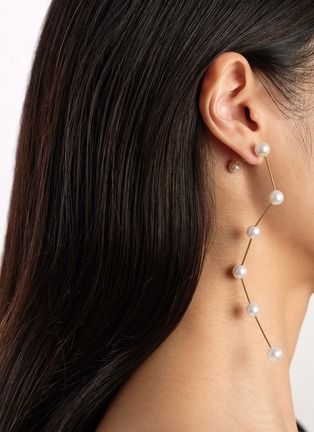 细节 - 点击放大 - BIJOU DE M - Big Dipper 18K Gold Freshwater Pearl Single Earring