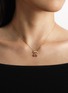 细节 - 点击放大 - BIJOU DE M - Cherry 18K Gold Diamond Ruby Necklace